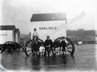 Bathing Machines, South Sands, Scarborough